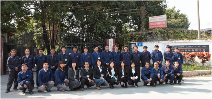 ストリート家具 金属 座席ベンチ 木材 アルミニウム 商業用 長庭ベンチ 3